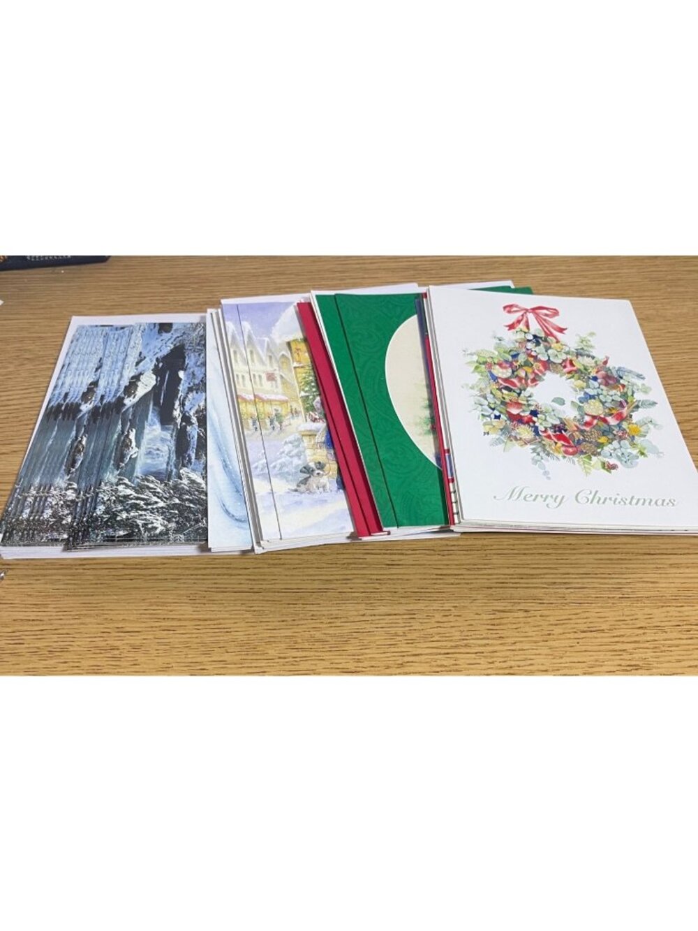 42 Assorted Christmas Greeting Cards Variety Festive Designs Paper Magic Group